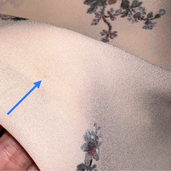 Vince Camuto Smocked Neck Ruffle Sleeve Blouse in Belini - Picture 11 of 11